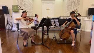 Haydn Piano Trio in G Major 3rd Movement  Fong Trio [upl. by Oap]