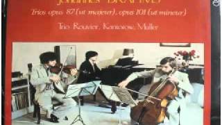 Brahms Trio op 101 c moll Jean Jacques Kantorow Philippe Muller Jacques Rouvier [upl. by Eillom]