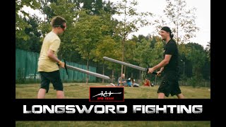 Longsword sparring Counter cuts [upl. by Rosario]