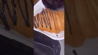 Chocolate loaded croissant 🥐😱croissant chocoate streetfood snacks new shorts shortvideo [upl. by Haek]