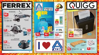 Catalogue ALDI du 4 au 10 juillet 2023 🔴 BRICOLAGE 🔵 RENTRÉE SCOLAIRE 🟡 VACANCES DÉTÉ [upl. by Dragone977]