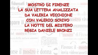 LA LETTERA DEL MOSTRO ANALIZZATA DA VALERIA VECCHIONE NDM [upl. by Tuesday]