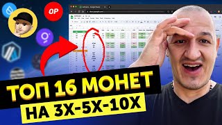 Топ16 криптовалют 🚀 Мой портфель на альтсезон 2023 🍁 Какие альткоины купить [upl. by Adnac]