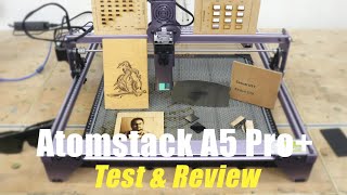 Atomstack A5 Pro   Budget Friendly Laser Engraver  Test  Review [upl. by Yellac]