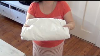 How to fold a fitted sheet [upl. by Kluge]