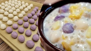 Palidosdos  Ginataang BiloBilo  Rice Balls in Coconut Milk [upl. by Hamitaf862]