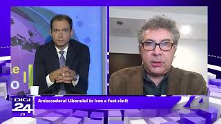 Corneliu Bjola profesor de Științe Politice la Universitatea Oxford LIVE la Interviurile Digi24ro [upl. by Aicilana]