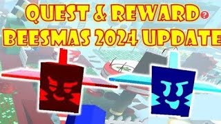 HOW TO DO RILEY BEE amp BUCKO BEE QUEST amp REWARDS  BEESMAS 2024 UPDATE  ROBLOX [upl. by Ameerahs965]