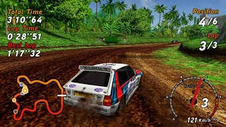 Sega Rally Revo  PSP Gameplay PPSSPP Emulated on PC [upl. by Atilahs930]