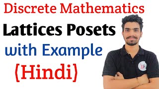 Lattices Posets with Solved Example in Discrete Mathematics in Hindi [upl. by Yhtak]