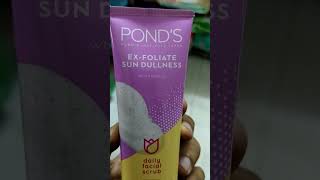 PONDS ExFoliate Sun Dullness Daily Facial Scrub  100ml [upl. by Sacks]