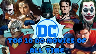 DC Movies Ranked Top 10 All Time [upl. by Teage]