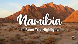 NAMIBIA TRAVEL 2024  Highlights on a 4x4 Namibia Road Trip Itinerary  Travel Tips [upl. by Phineas]