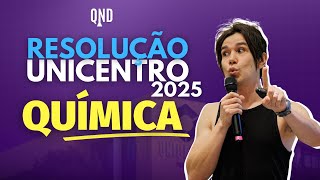 Resolução UNICENTRO 2025  Química [upl. by Noslrac]