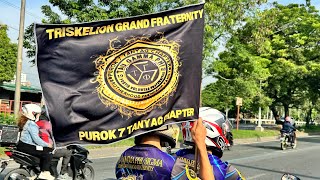 TAU GAMMA PHI 56th NATIONAL FOUNDING ANNIVERSARY  TAGUIG CITY TRISKELION COUNCIL MOTORCADE 2024 [upl. by Devon510]