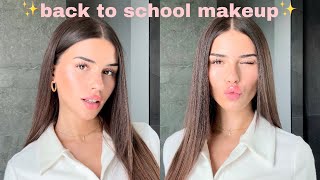 back to school makeup tutorial EASY [upl. by Zetnod]