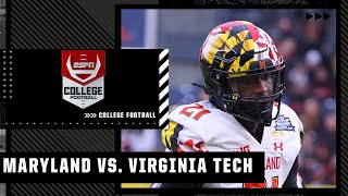 Pinstripe Bowl Maryland Terrapins vs Virginia Tech Hokies  Full Game Highlights [upl. by Anayit721]