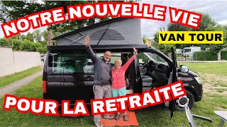 63 ans ils DEBUTENT la VanLife et VIVENT sur la route  PRÉSENTATION vw t61 california vantour [upl. by Ezarras]