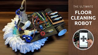 The Ultimate Floor Cleaning Robot Version 20  How To Make [upl. by Monty]