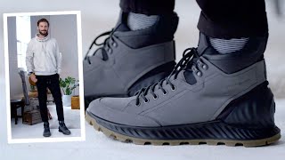 How to Wear  ECCO Mens Exostrike Hydromax Boots [upl. by Bartram]