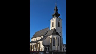 GOTTESHÄUSER 12 Rundgang zur und in der Stadtpfarrkirche St Gallus in GALLNEUKIRCHEN [upl. by Ahsiuqet]