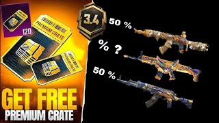 Finally premium create upgrade gun confirm AKM is coming in next premium create PUBG mobile [upl. by Dulcia697]