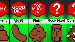 Comparison What Your Poop Says About Your Health [upl. by Affrica]