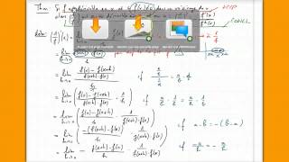 Ma3 Dérivation  Dérivée de linverse [upl. by Otreblaug]