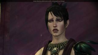 Dragon Age Origins Morrigan Romance part 39 happy ending Warden leaves with Morrigan version 2 [upl. by Joub]