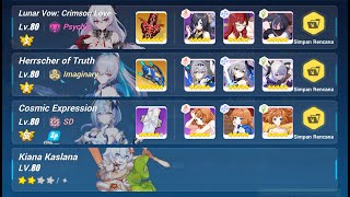 SEA Red Lotus D464  HuskNihilius 699700  Lightning DMG Bonus   Honkai Impact 3 [upl. by Tracee]