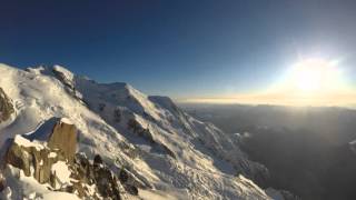 lever et coucher de soleil sur le mont blanc [upl. by Llenahc]