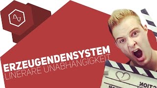 Erzeugendensystem und lineare Unabhängigkeit  Vektorräume [upl. by Asin796]