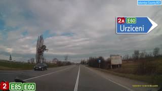 Romania  DN2E85E60  Voluntari IF  Buzău BZ [upl. by Lledrev269]