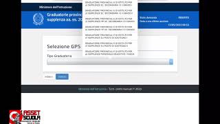 Tutorial domande Graduatorie Docenti GPS 2022 [upl. by Flavia]