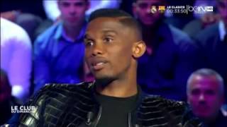 Etoo parle de ses rapports avec Guardiola  Bein Sport quot Le club du dimanche quot 230314 HD [upl. by Sailesh973]