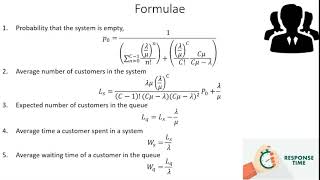 Queuing Theory Model No 3  MM2  FCFS ∞ ∞ [upl. by Liane]