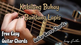 Kabilang Buhay  Bandang Lapis  Free Guitar Chords [upl. by Quick]