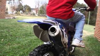 2002 Yamaha YZ250f FMF Factory 4  Powerbomb Headers [upl. by Ayotna413]