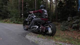 Harley Davidson Breakout FXSB Custom Rideout [upl. by Adnical]