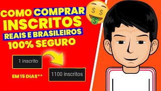 Como COMPRAR INSCRITOS VISUALIZAÇÕES e MONETIZAR seu CANAL DO YOUTUBE RÁPIDO 2021 [upl. by Fineman748]