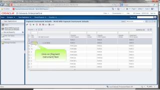 Accessing Payment Instrument Defaults JDE E1 91 Accounts Payable [upl. by Anirat998]