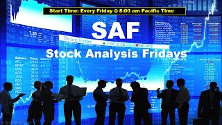 SAF Stock Analysis Fridays with Timecodes see below [upl. by Joashus229]