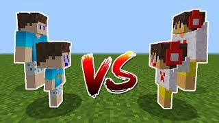 FILHO BETO VS FILHO CRONOS NO MINECRAFT [upl. by Pincince]