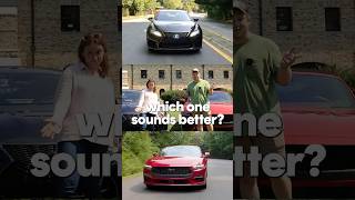 Lexus RC F vs Ford Mustang Which SOUNDS better [upl. by Adnilem]