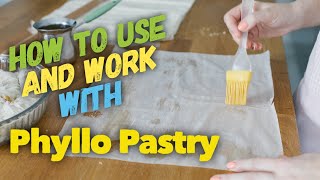 How to Use Phyllo Pastry [upl. by Atirec]