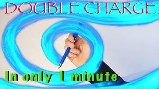 Double Charge Basic penspinning trick for beginners Learn How to Spin A Pen  In Only 1 Minutes [upl. by Mairam]