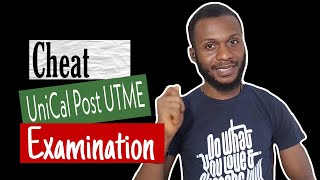 Unical Post UTME Expo 2022 [upl. by Nosreffej]