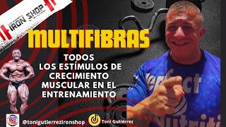 Entrenamiento multifibras explotar todos los estímulos de crecimiento muscular q existen… [upl. by Brooke]