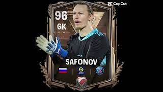 Safonov 🇷🇺 fc25 siu funny [upl. by Neelhsa]