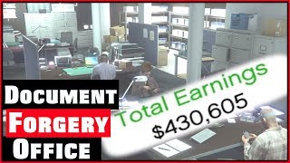 GTA 5 Document Forgery Office Biker Business [upl. by Enitsenrae]